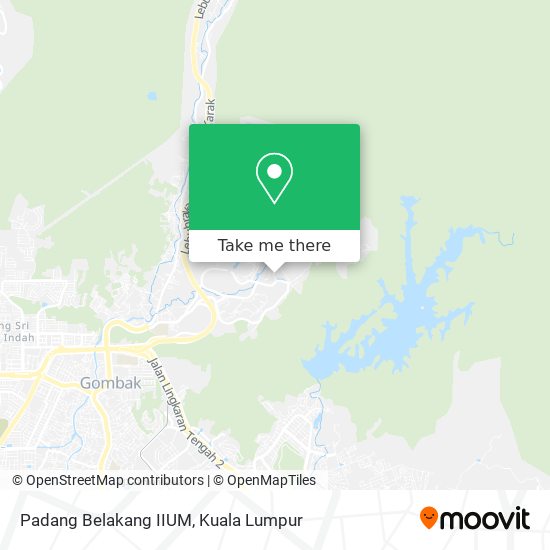 Padang Belakang IIUM map