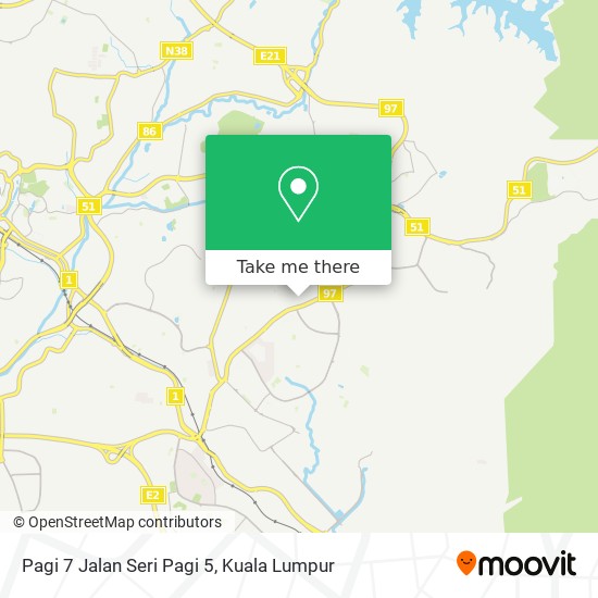 Pagi 7 Jalan Seri Pagi 5 map