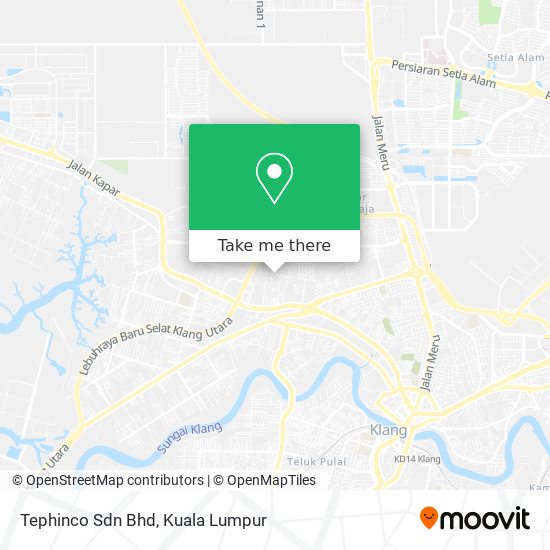 Tephinco Sdn Bhd map