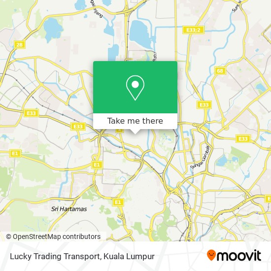 Lucky Trading Transport map