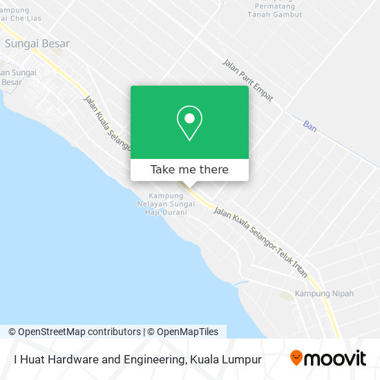 I Huat Hardware and Engineering map
