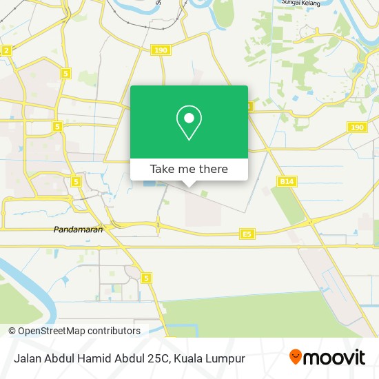 Peta Jalan Abdul Hamid Abdul 25C