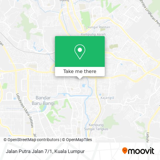 Peta Jalan Putra Jalan 7/1