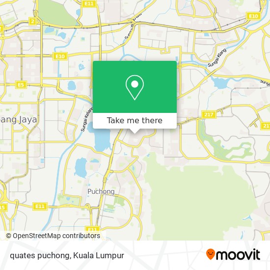 quates puchong map