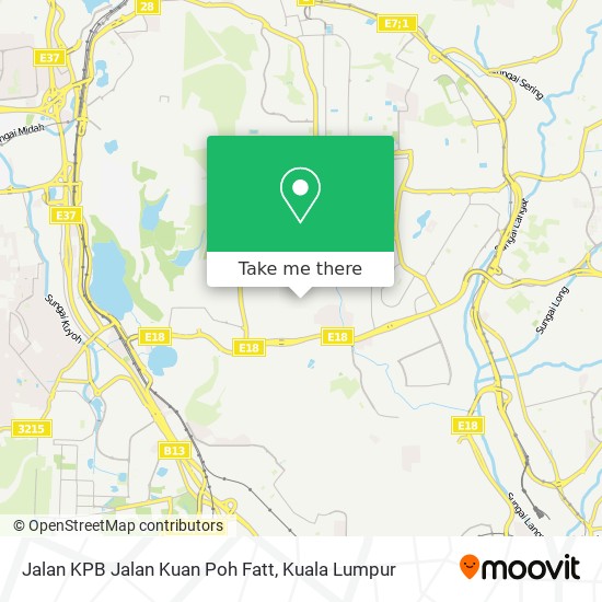 Jalan KPB Jalan Kuan Poh Fatt map