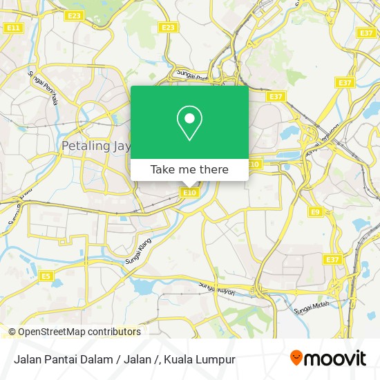 Jalan Pantai Dalam / Jalan / map