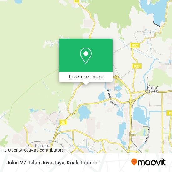 Peta Jalan 27 Jalan Jaya Jaya