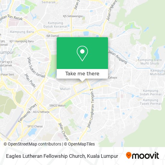 Eagles Lutheran Fellowship Church map