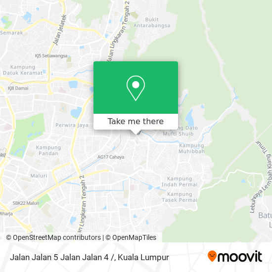 Jalan Jalan 5 Jalan Jalan 4 / map