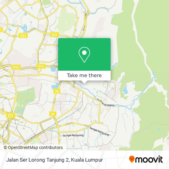 Peta Jalan Ser Lorong Tanjung 2