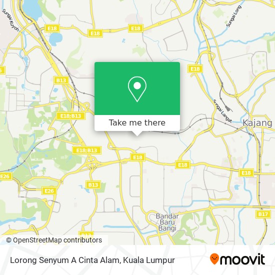 Lorong Senyum A Cinta Alam map