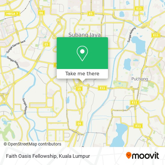 Faith Oasis Fellowship map