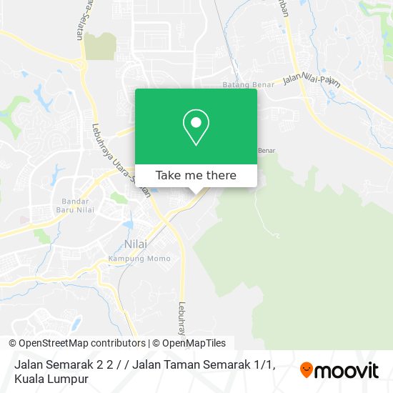 Peta Jalan Semarak 2 2 / / Jalan Taman Semarak 1 / 1