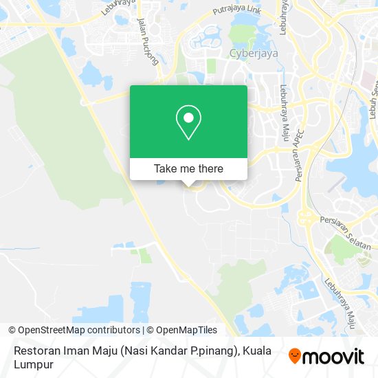 Restoran Iman Maju (Nasi Kandar P.pinang) map