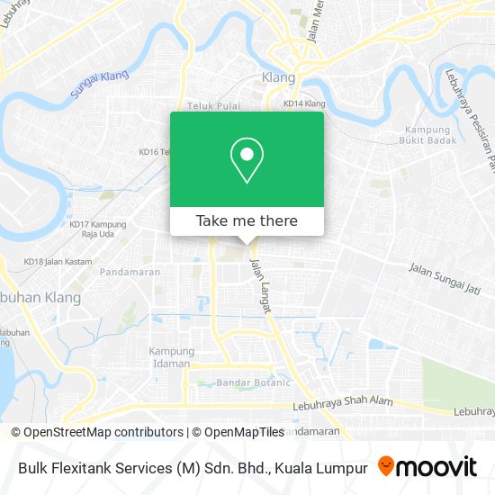 Bulk Flexitank Services (M) Sdn. Bhd. map