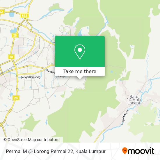 Peta Permai M @ Lorong Permai 22