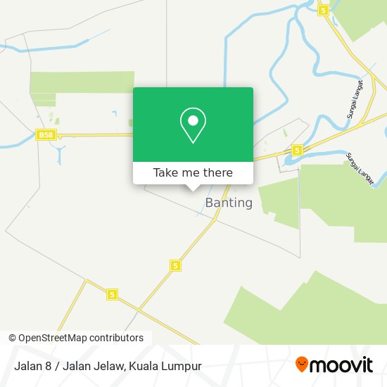 Jalan 8 / Jalan Jelaw map