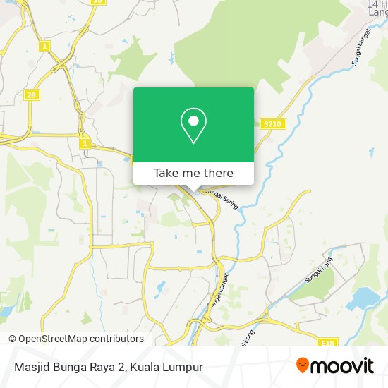 Masjid Bunga Raya 2 map