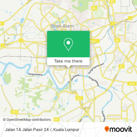 Jalan 1A Jalan Pasir 24 / map