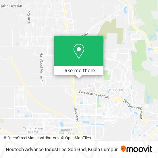 Neutech Advance Industries Sdn Bhd map