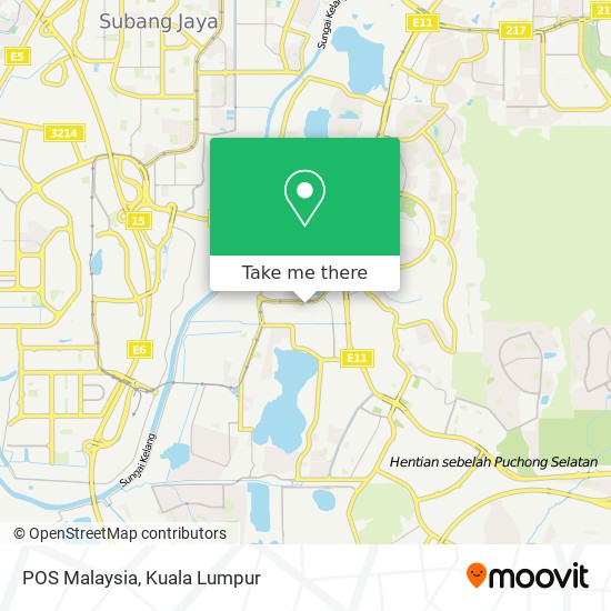 Peta POS Malaysia