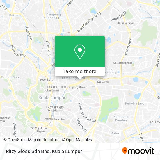 Ritzy Gloss Sdn Bhd map