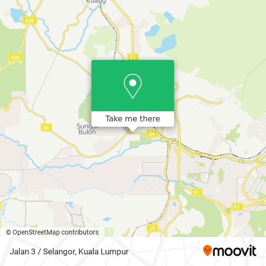 Jalan 3 / Selangor map