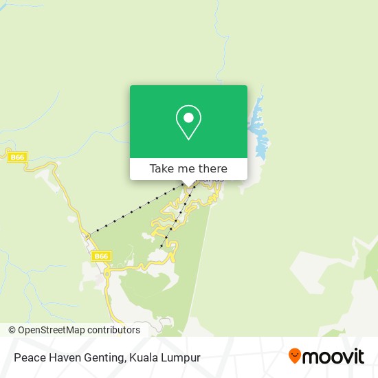 Peace Haven Genting map