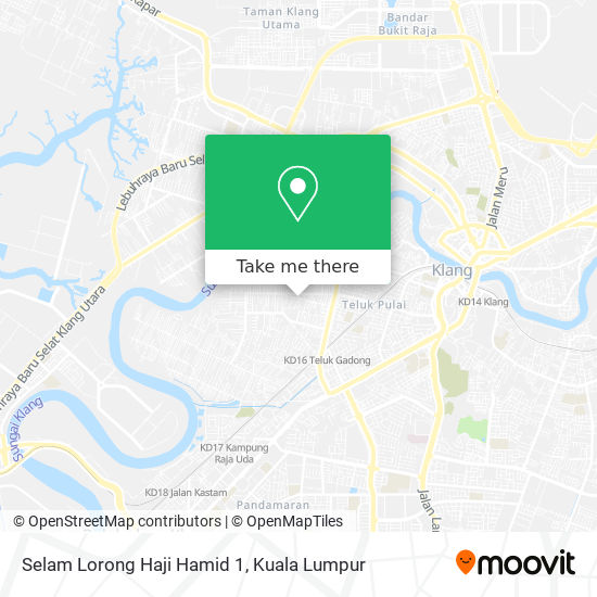 Selam Lorong Haji Hamid 1 map