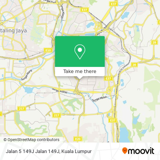 Jalan 5 149J Jalan 149J map