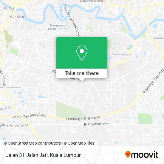 Jalan 31 Jalan Jati map