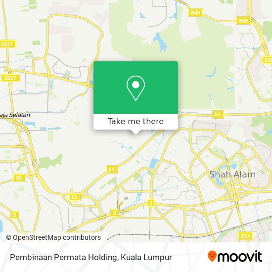 Pembinaan Permata Holding map