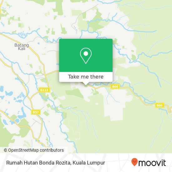 Rumah Hutan Bonda Rozita, null map