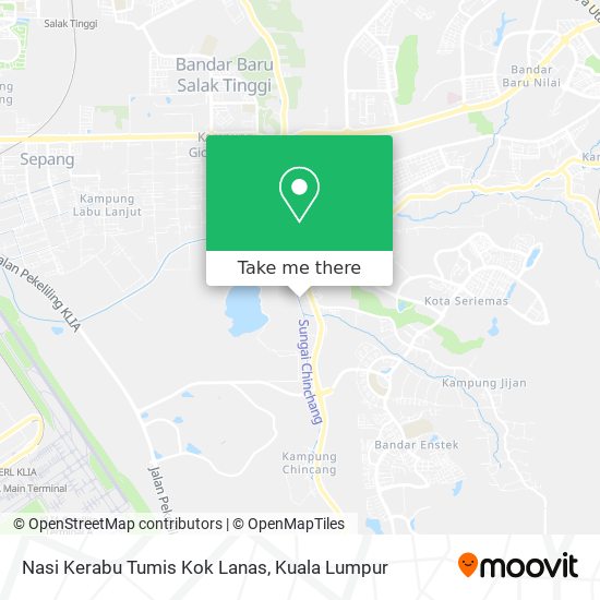 Nasi Kerabu Tumis Kok Lanas map