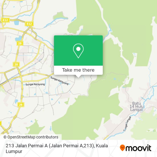 213 Jalan Permai A (Jalan Permai A,213) map