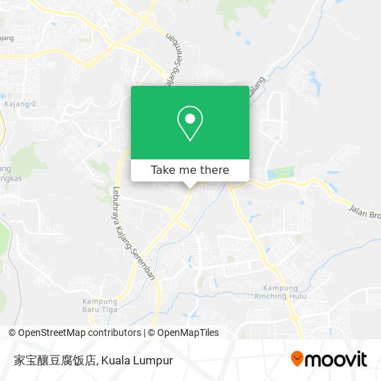 家宝釀豆腐饭店 map