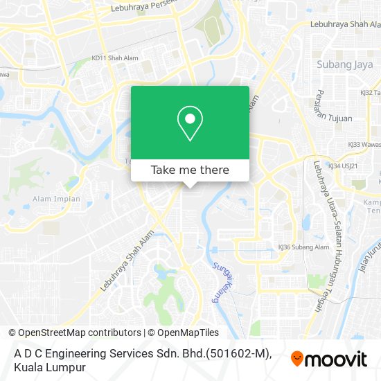 A D C Engineering Services Sdn. Bhd.(501602-M) map