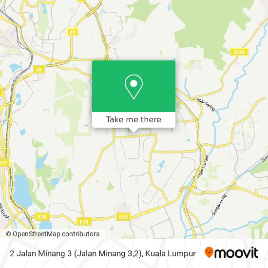 2 Jalan Minang 3 (Jalan Minang 3,2) map