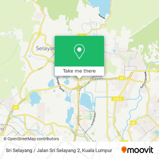 Peta Sri Selayang / Jalan Sri Selayang 2