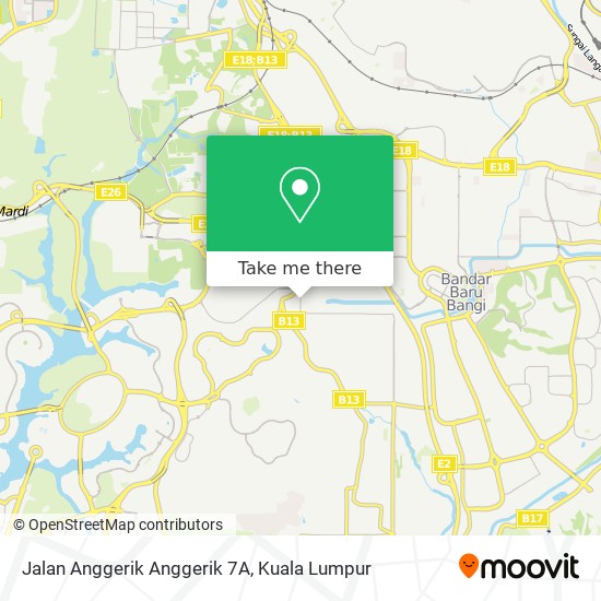 Jalan Anggerik Anggerik 7A map