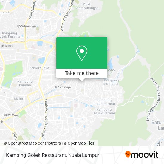 Kambing Golek Restaurant map