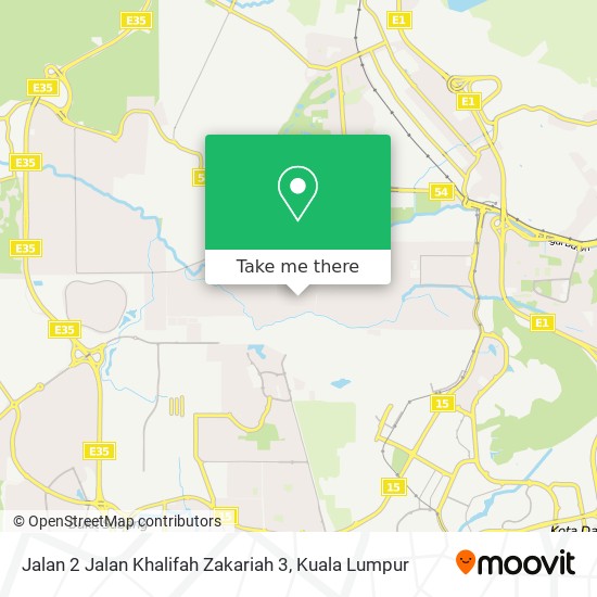 Jalan 2 Jalan Khalifah Zakariah 3 map