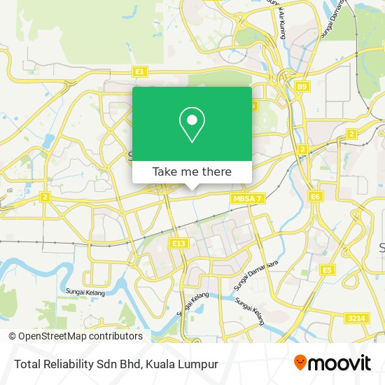 Total Reliability Sdn Bhd map