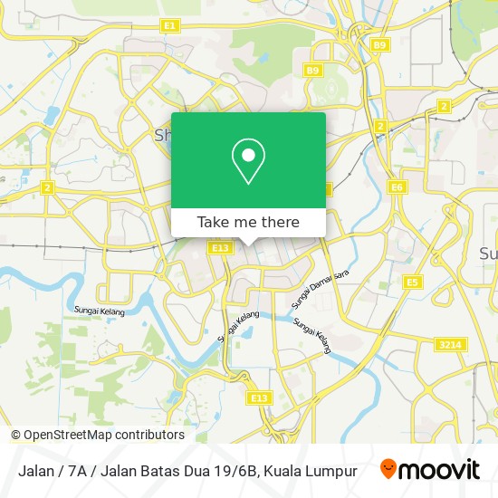 Jalan / 7A / Jalan Batas Dua 19 / 6B map