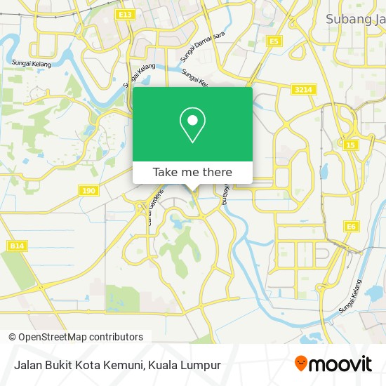 Jalan Bukit Kota Kemuni map