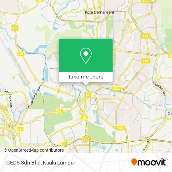 GEDS Sdn Bhd map