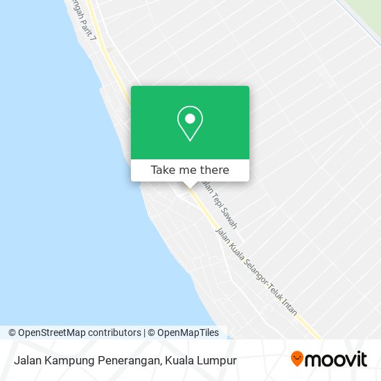Jalan Kampung Penerangan map