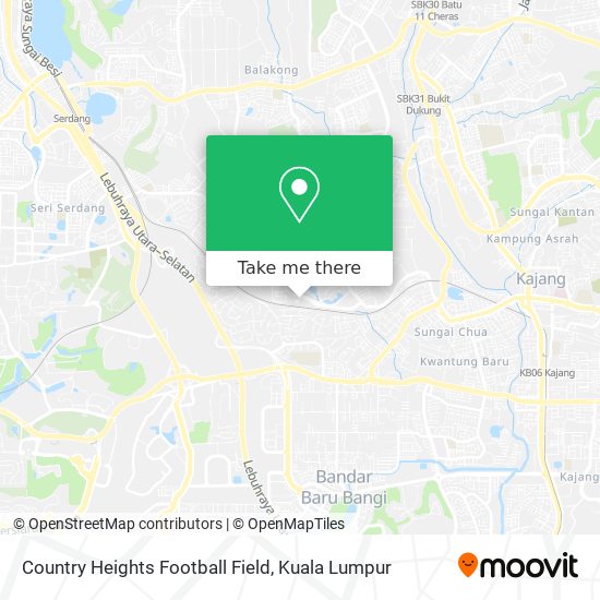 Country Heights Football Field map