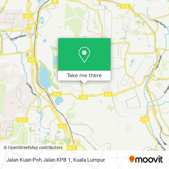 Peta Jalan Kuan Poh Jalan KPB 1