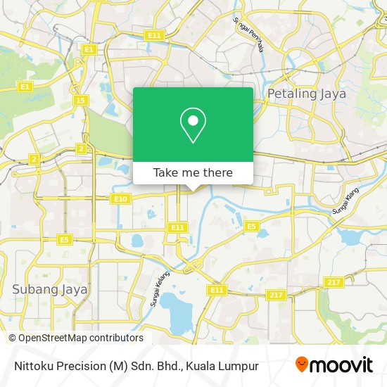Nittoku Precision (M) Sdn. Bhd. map